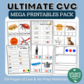 CVC Mega Printables Pack