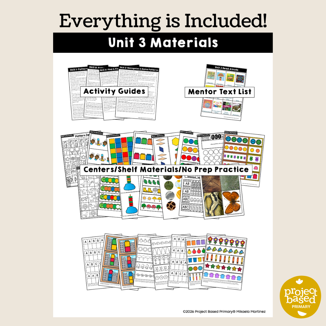 Good at Math® Foundations Unit 3: Patterns