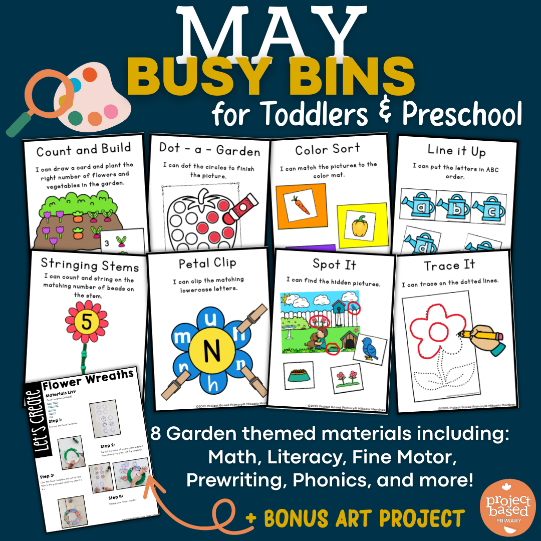 May Busy Bins Toddler - Pre
