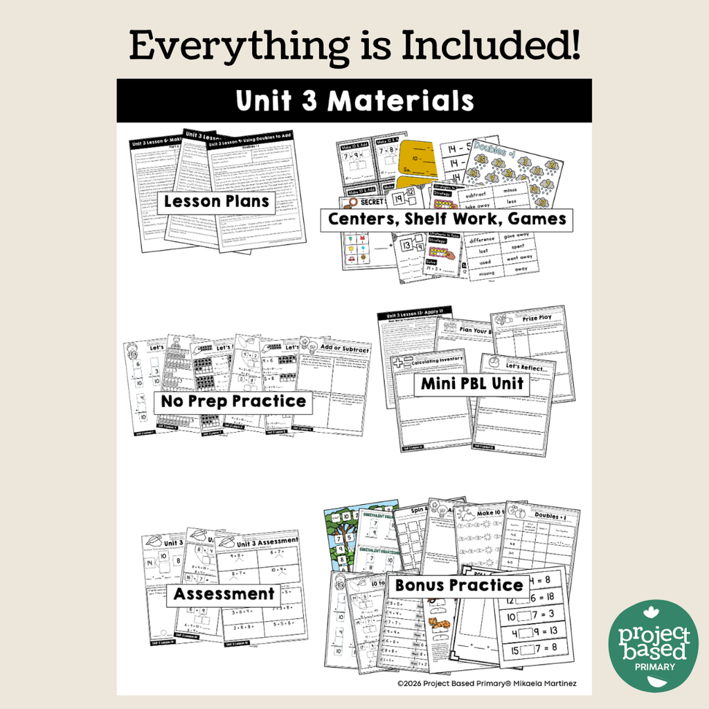 Good at Math® First Grade Unit 3: Addition and Subtraction Strategies