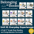 Unit 10: Everyday Experiences Belonging in Books™ Bundle