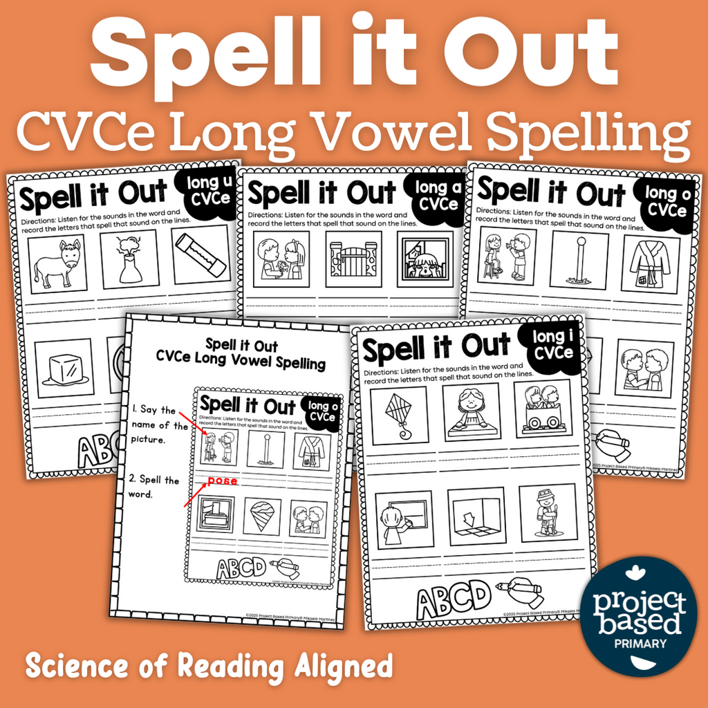 CVCe No Prep Printables Bundle