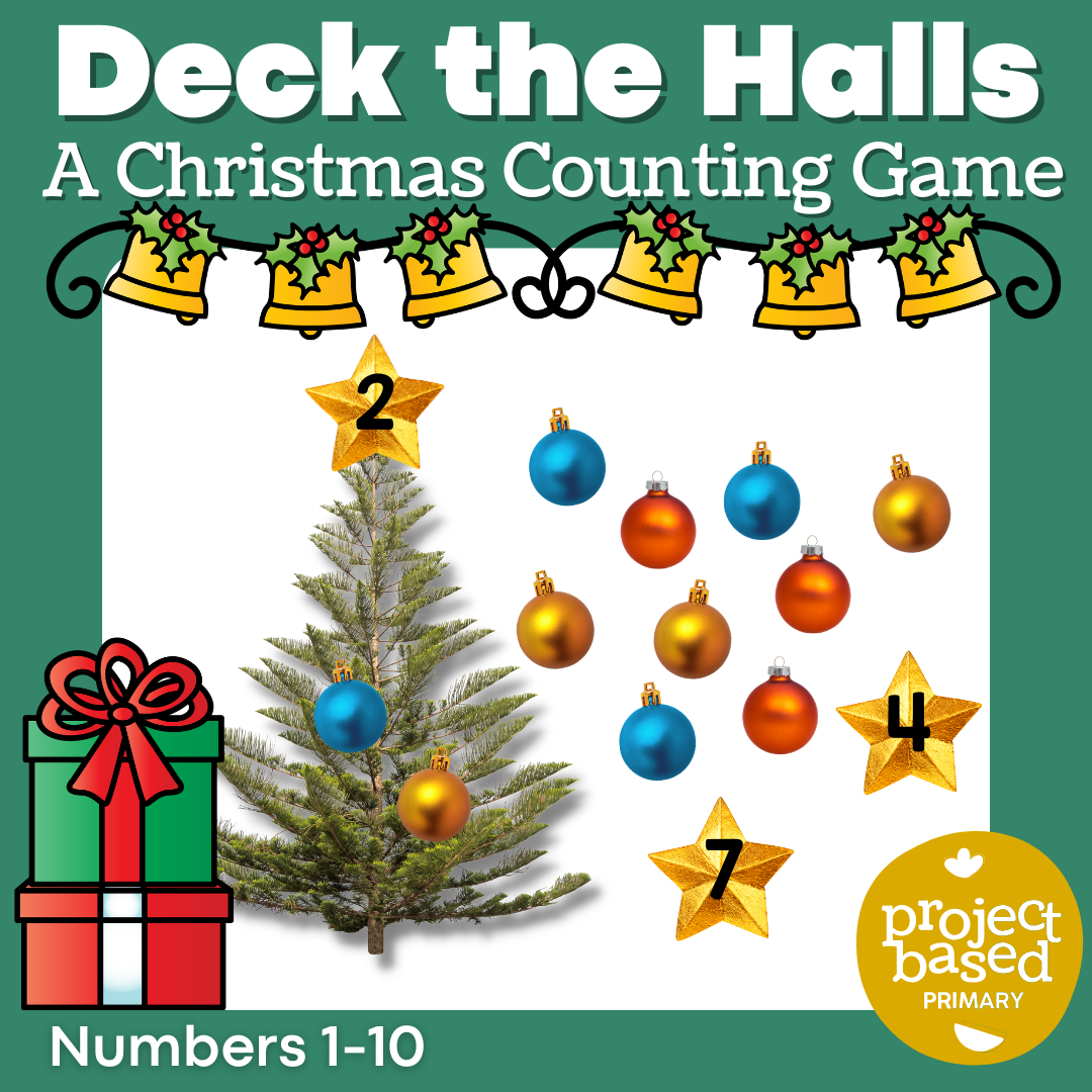 Deck the Halls: A Christmas Counting Game