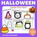 Halloween Dough Play Mats