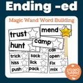 Ending -ed Magic Wand Decoding