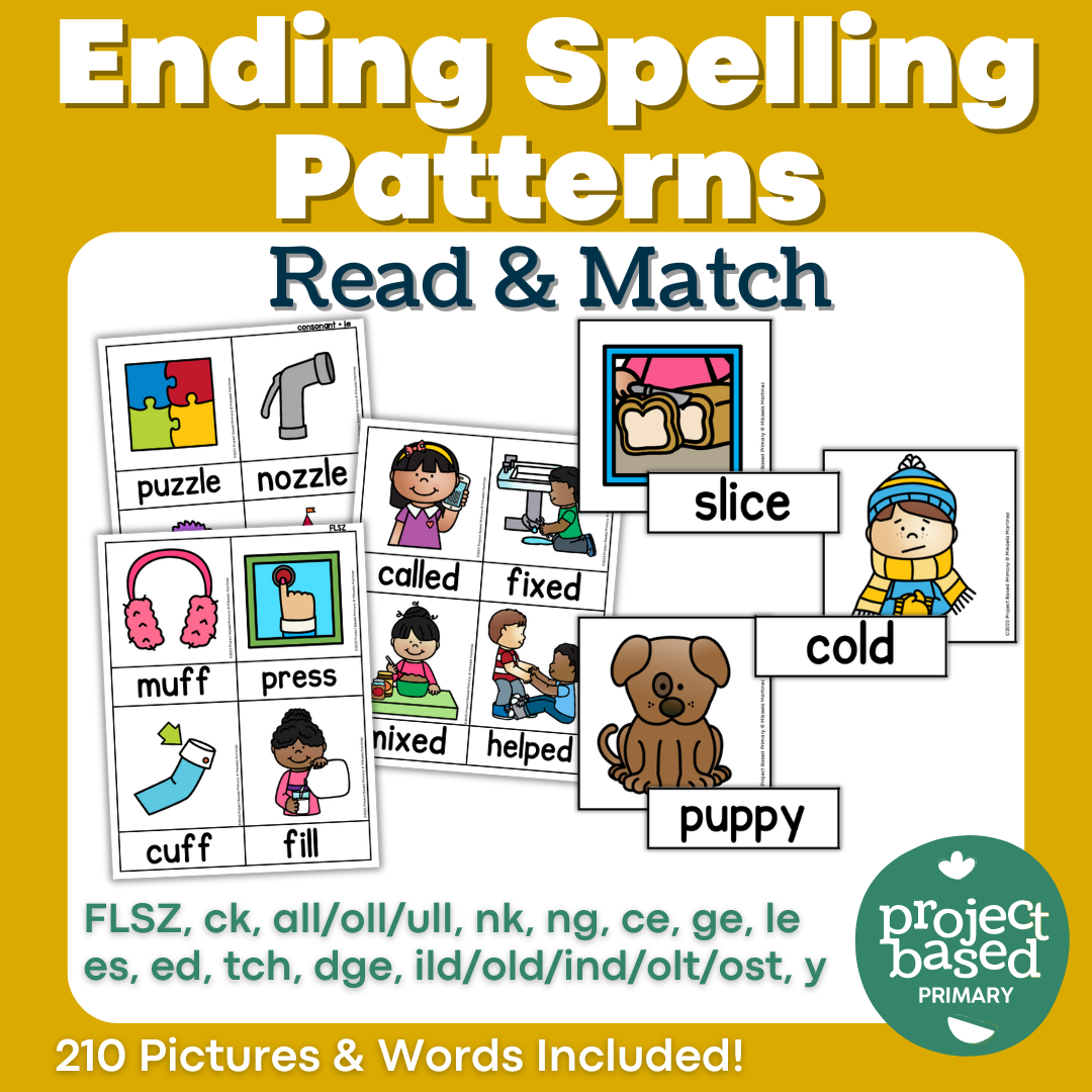 Ending Spelling Patterns Read and Match