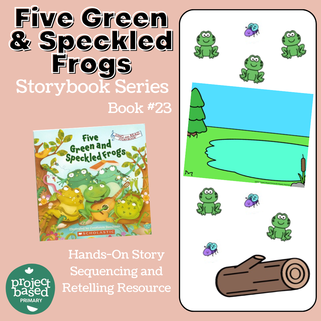 Five Green and Speckled Frogs Storybook Series Book 23