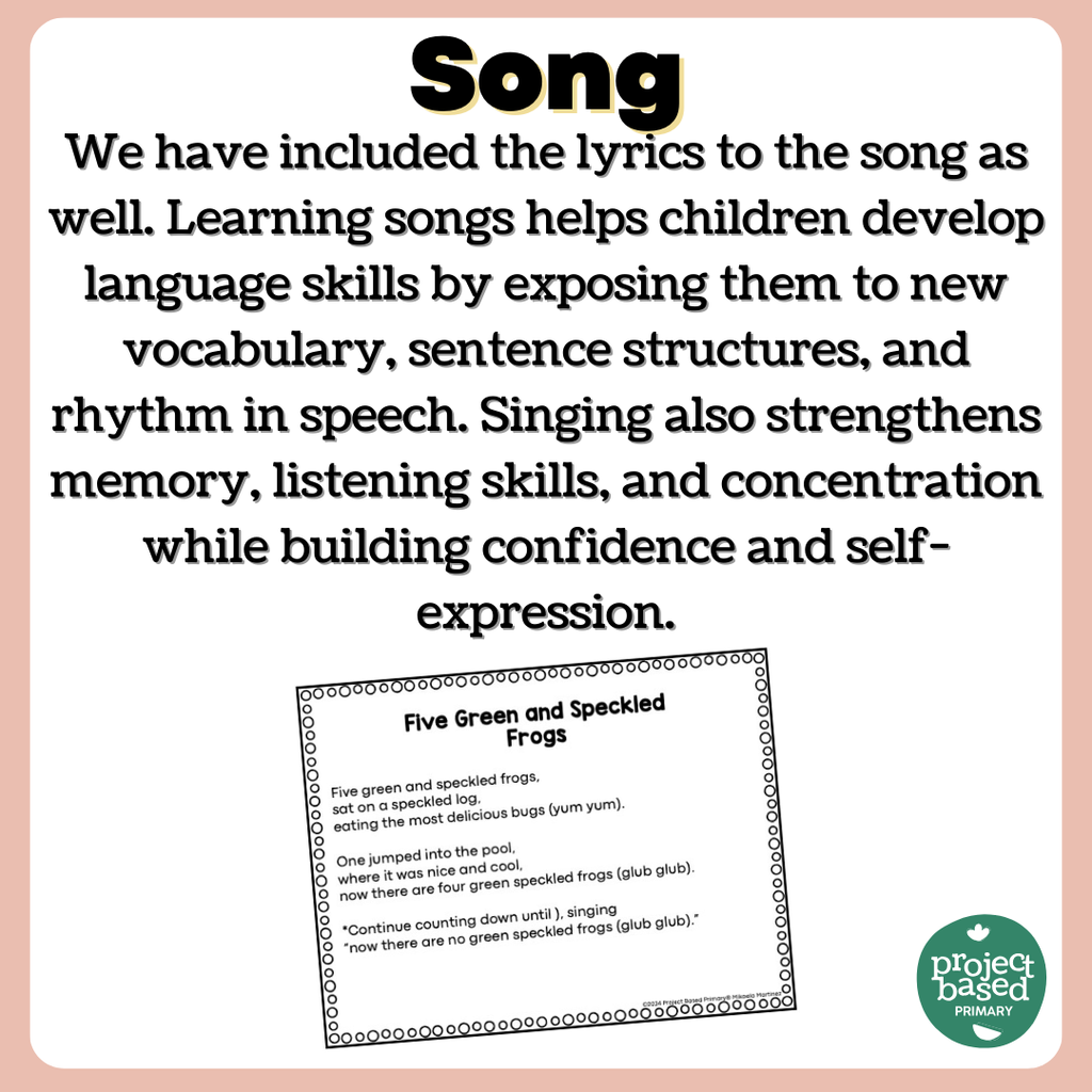 Five Green and Speckled Frogs Storybook Series Book 23