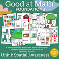 Good at Math® Foundations Unit 1: Spatial Awareness