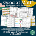 Good at Math® First Grade Unit 5: Word Problems within 100