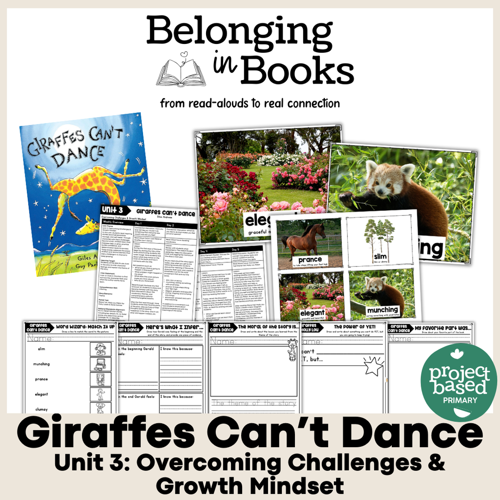 Unit 3: Overcoming Challenges & Growth Mindset Belonging in Books™ Bundle