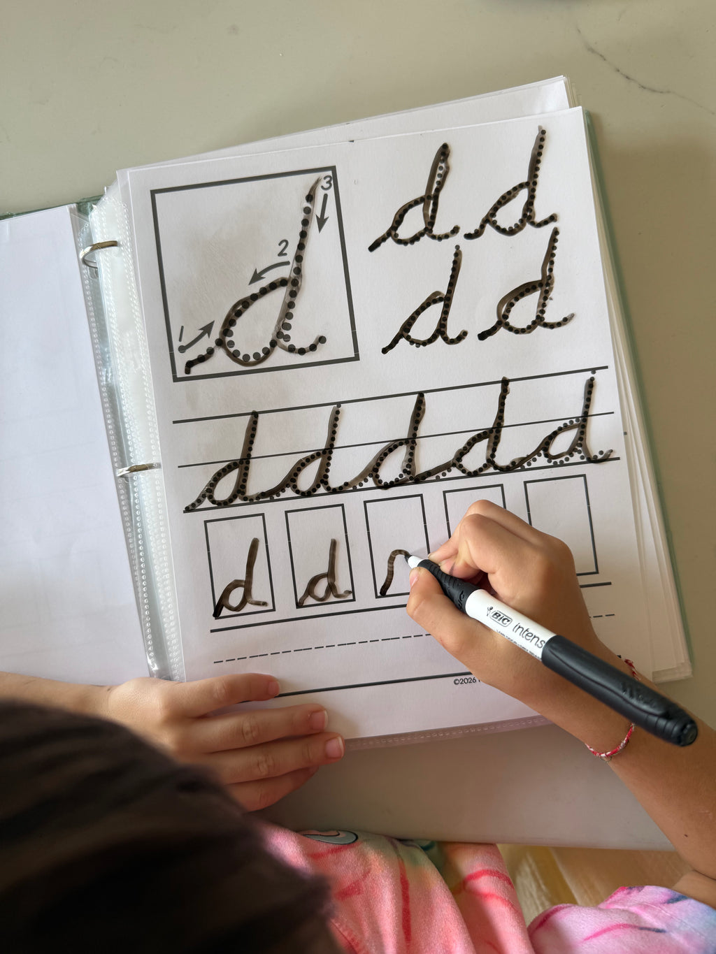 Pencil Pathways® Cursive