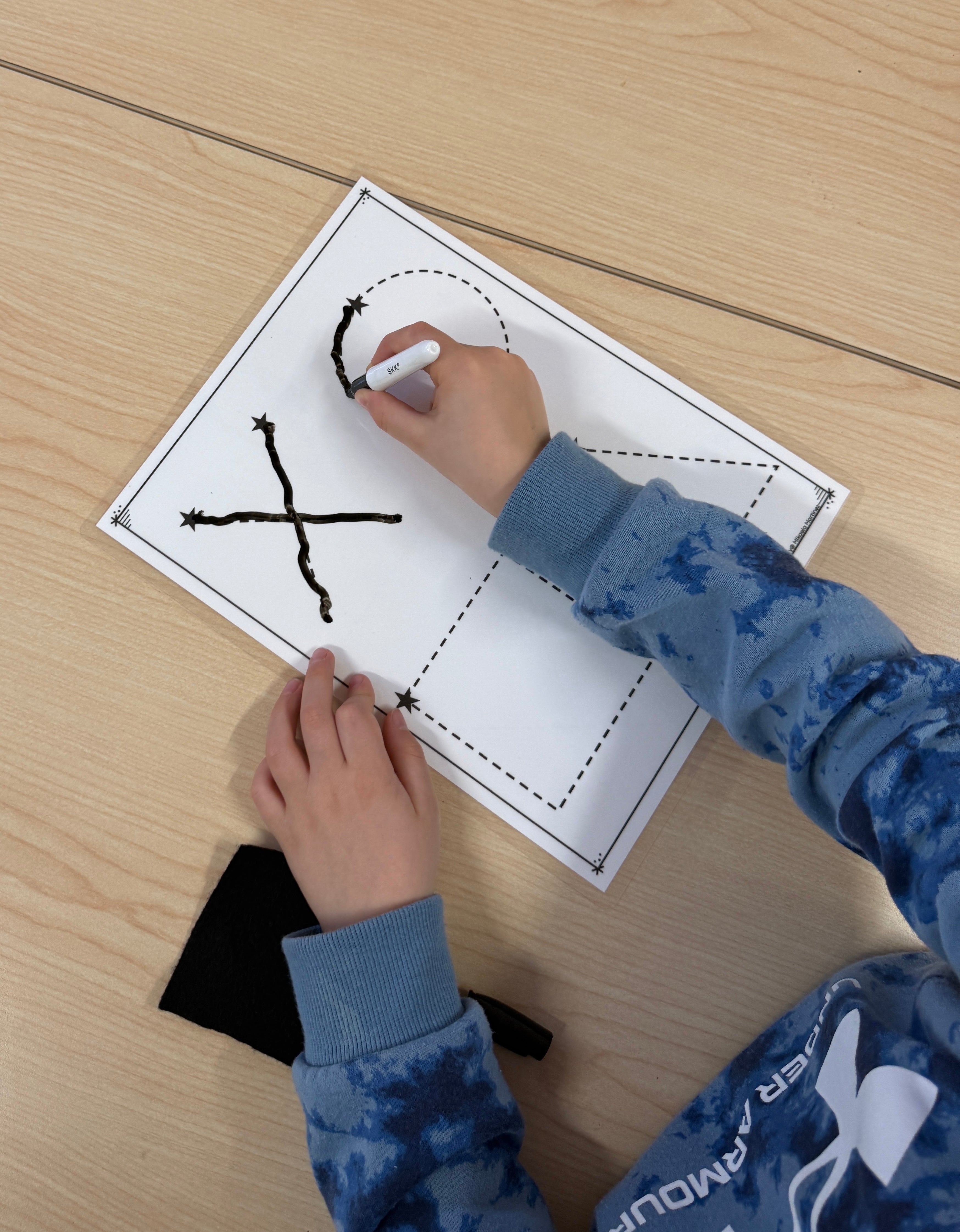 Prewriting Pathway Quick Practice Sheet