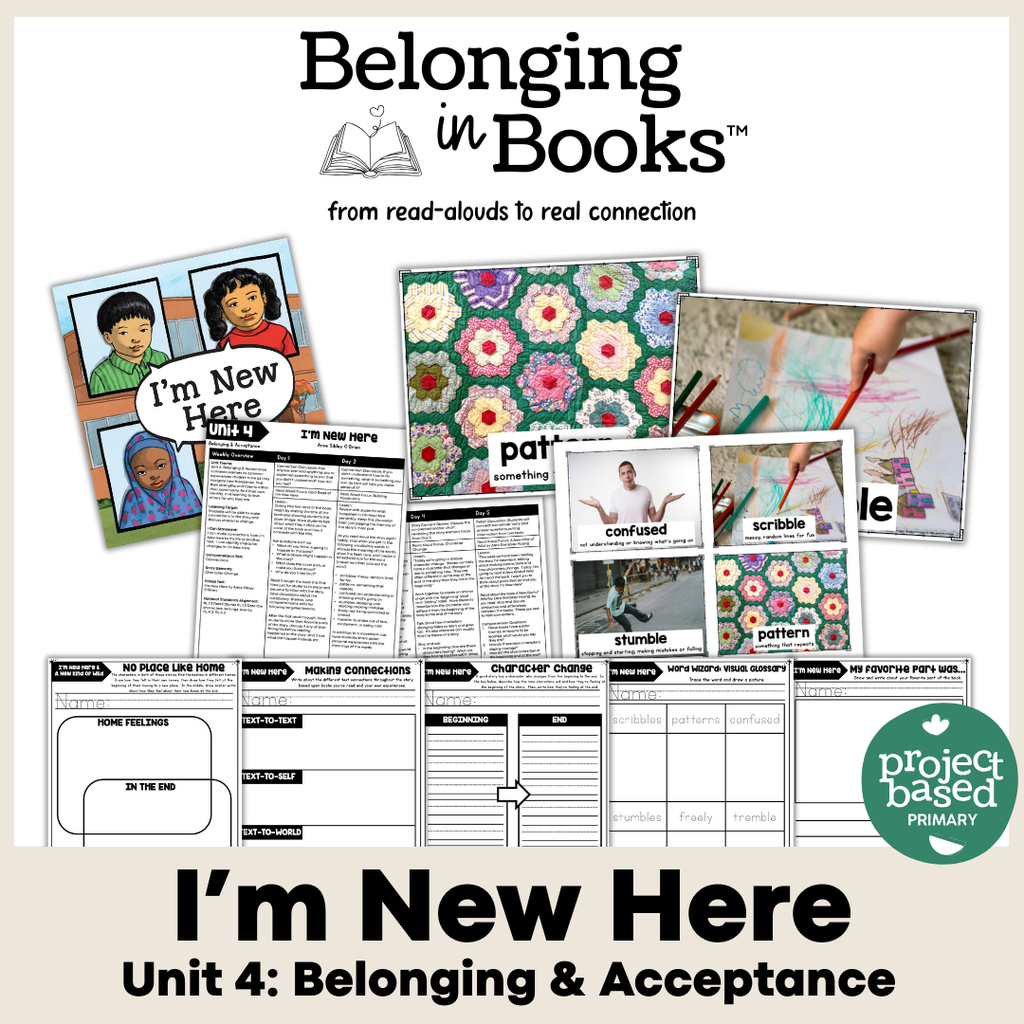 Unit 4: Belonging and Acceptance Belonging in Books™ Bundle