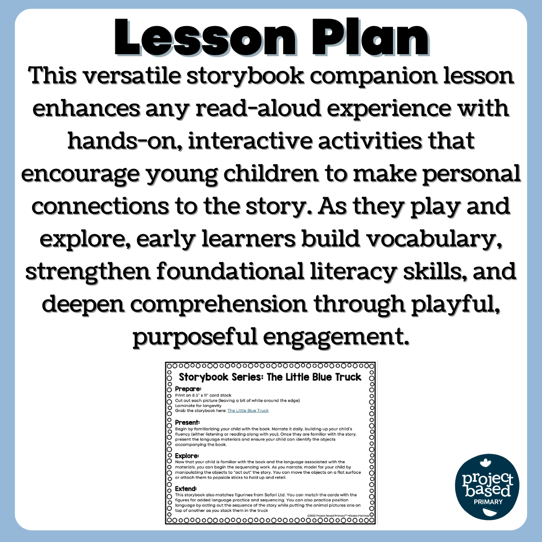 Little Blue Truck Storybook Series Book 4