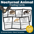 Nocturnal Animal Trading Cards