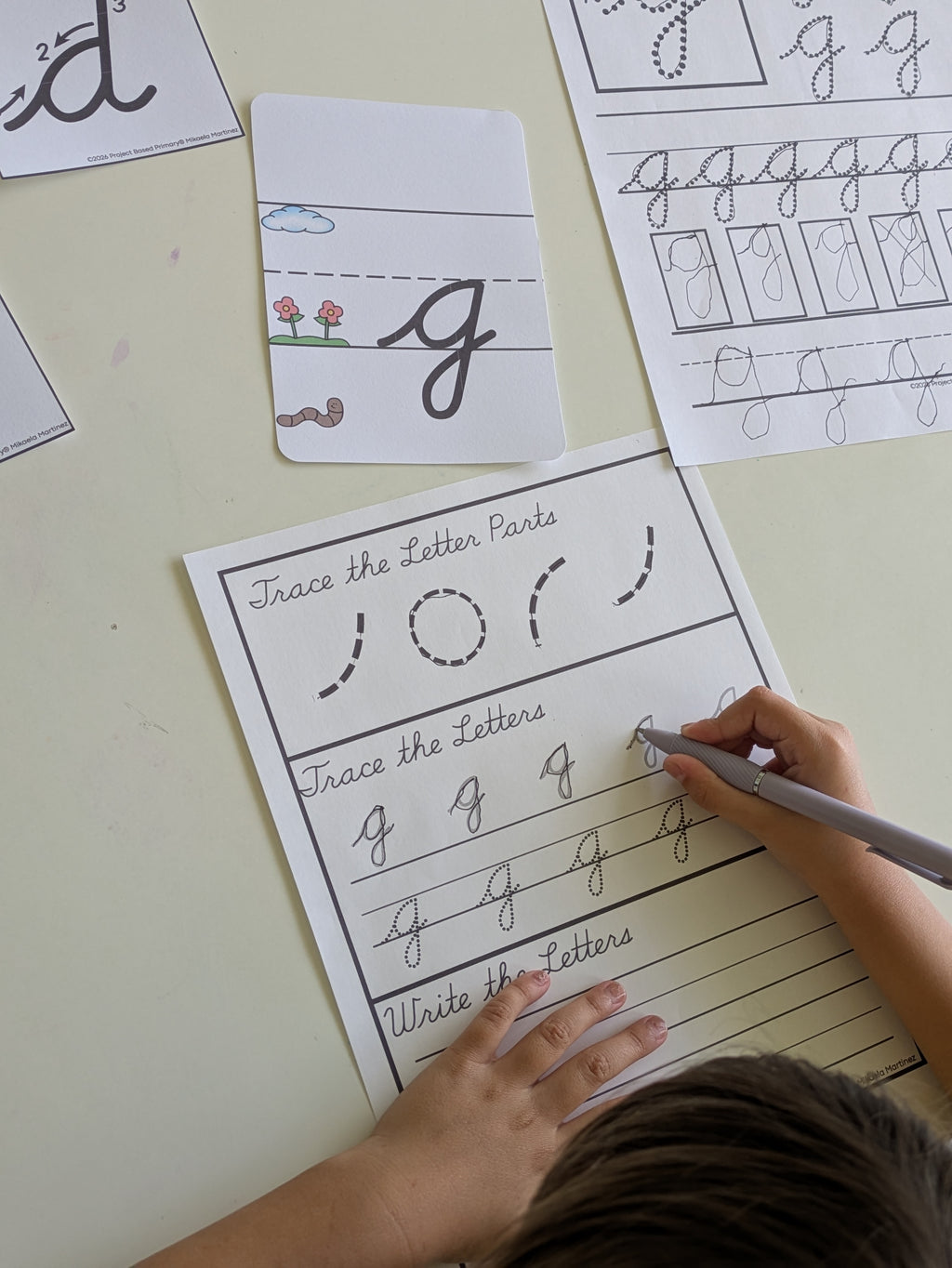 Pencil Pathways® Cursive