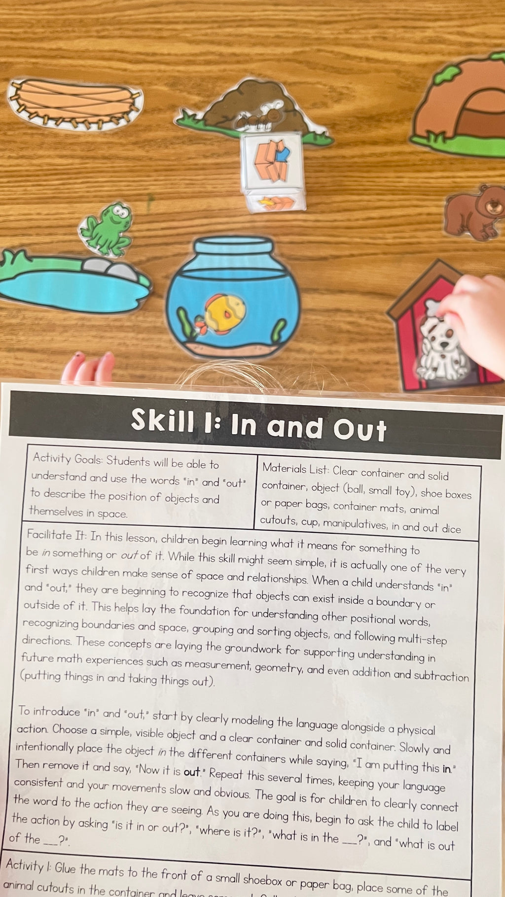 Good at Math® Foundations Unit 1: Spatial Awareness