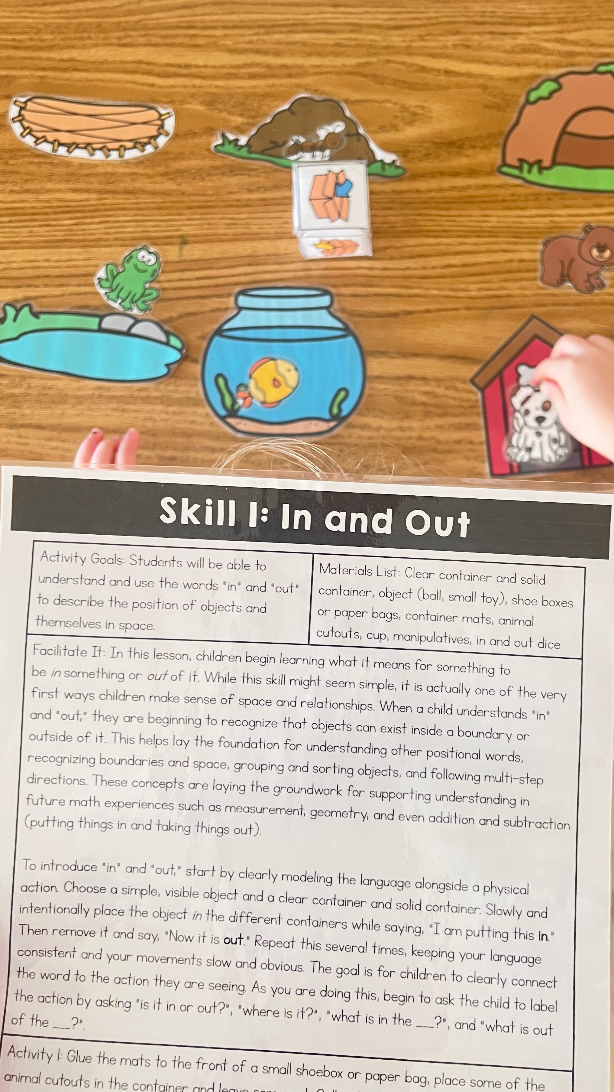 Good at Math® Foundations Unit 1: Spatial Awareness