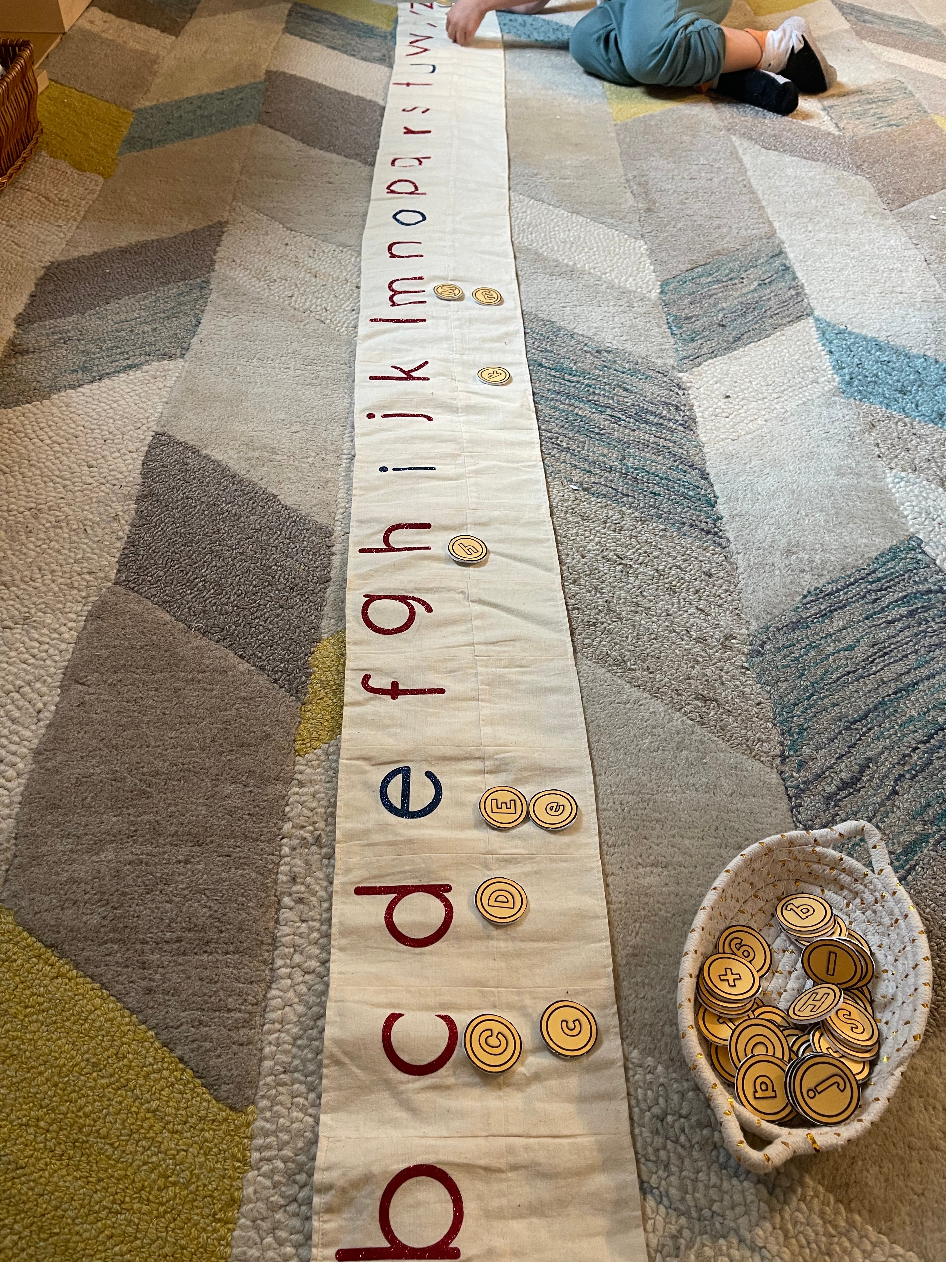 St. Patrick's Day Gold Coin Alphabet