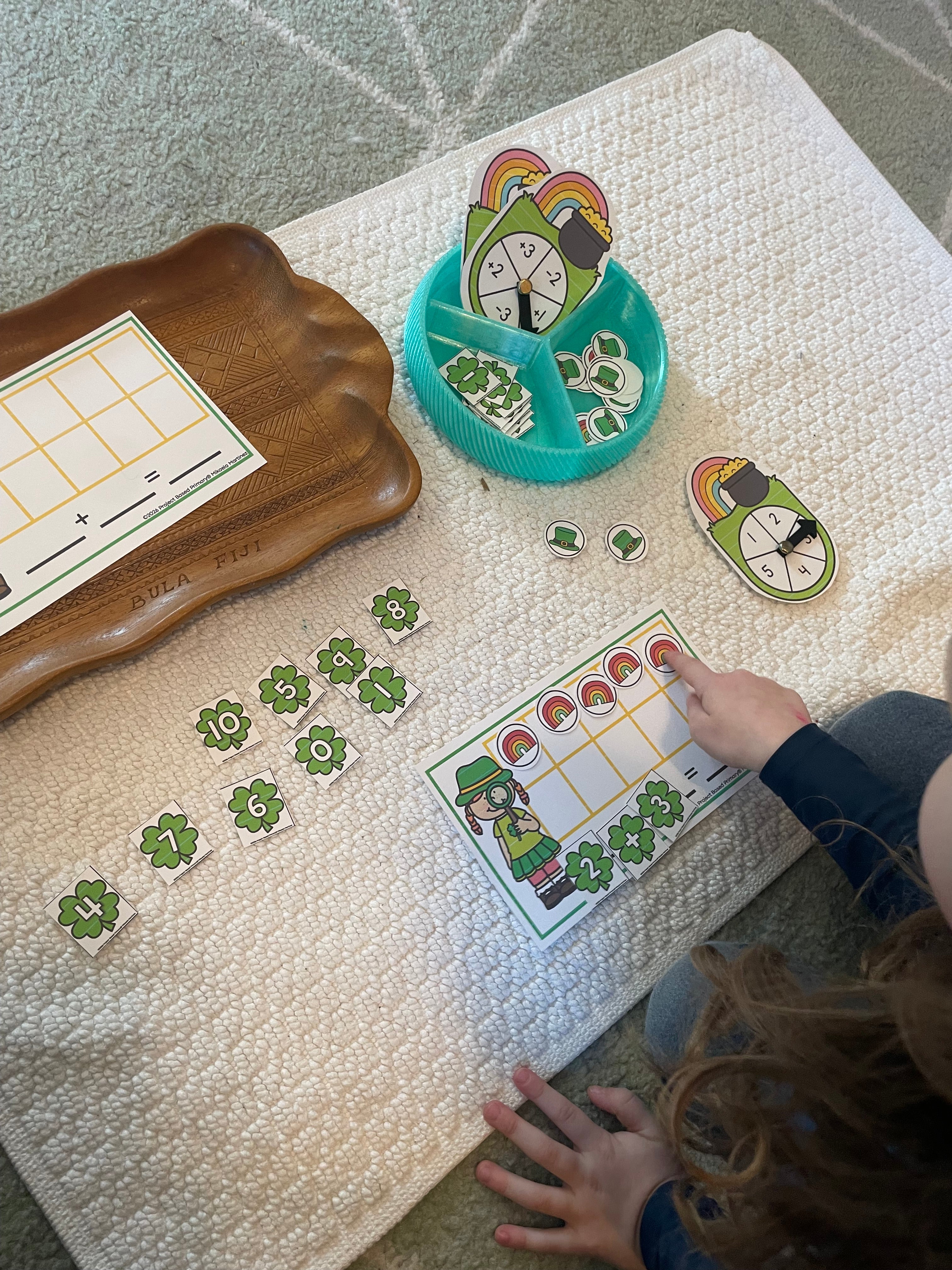 St. Patrick's Day Addition & Subtraction