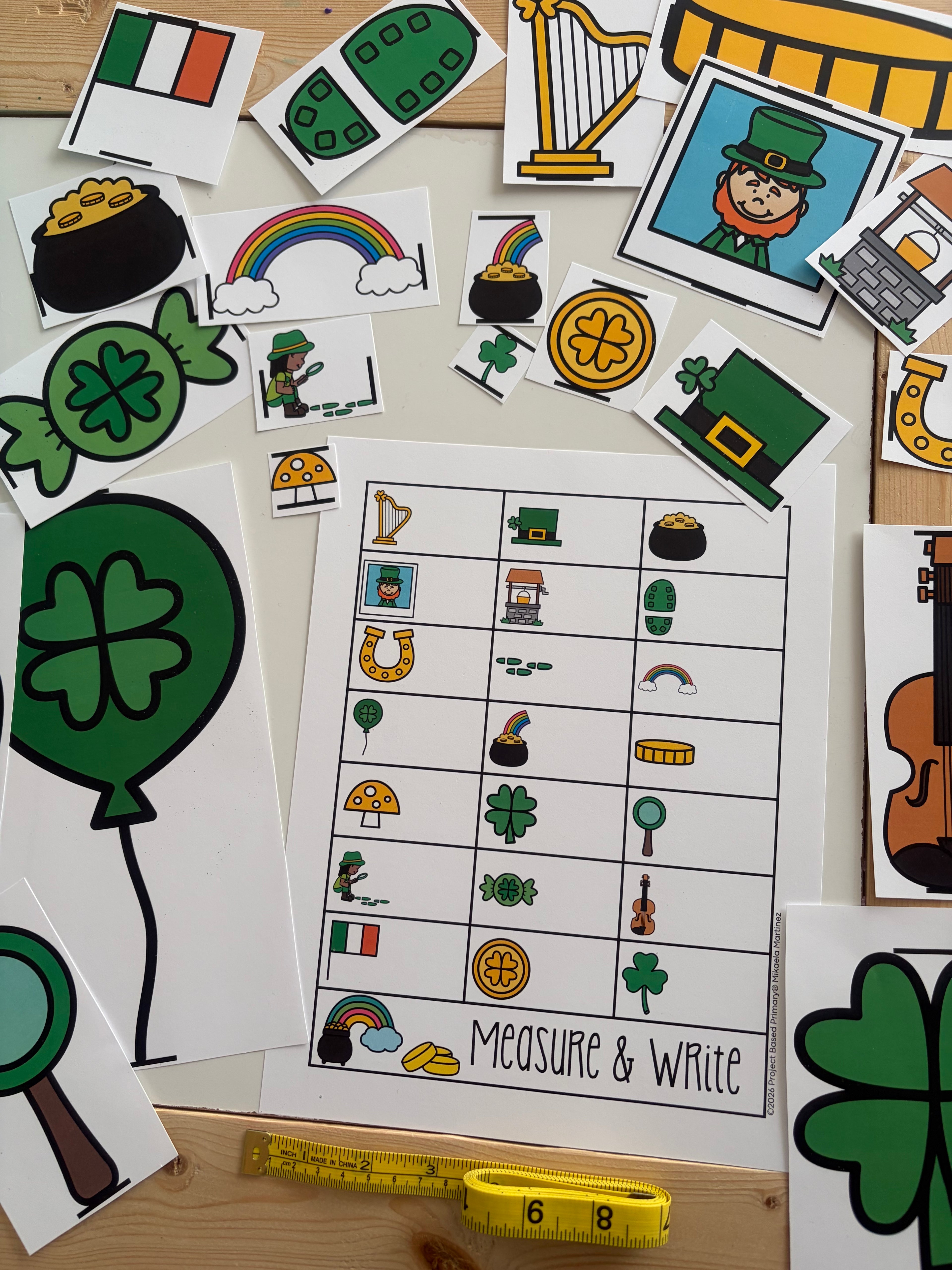 St. Patrick's Day Unit Measurement