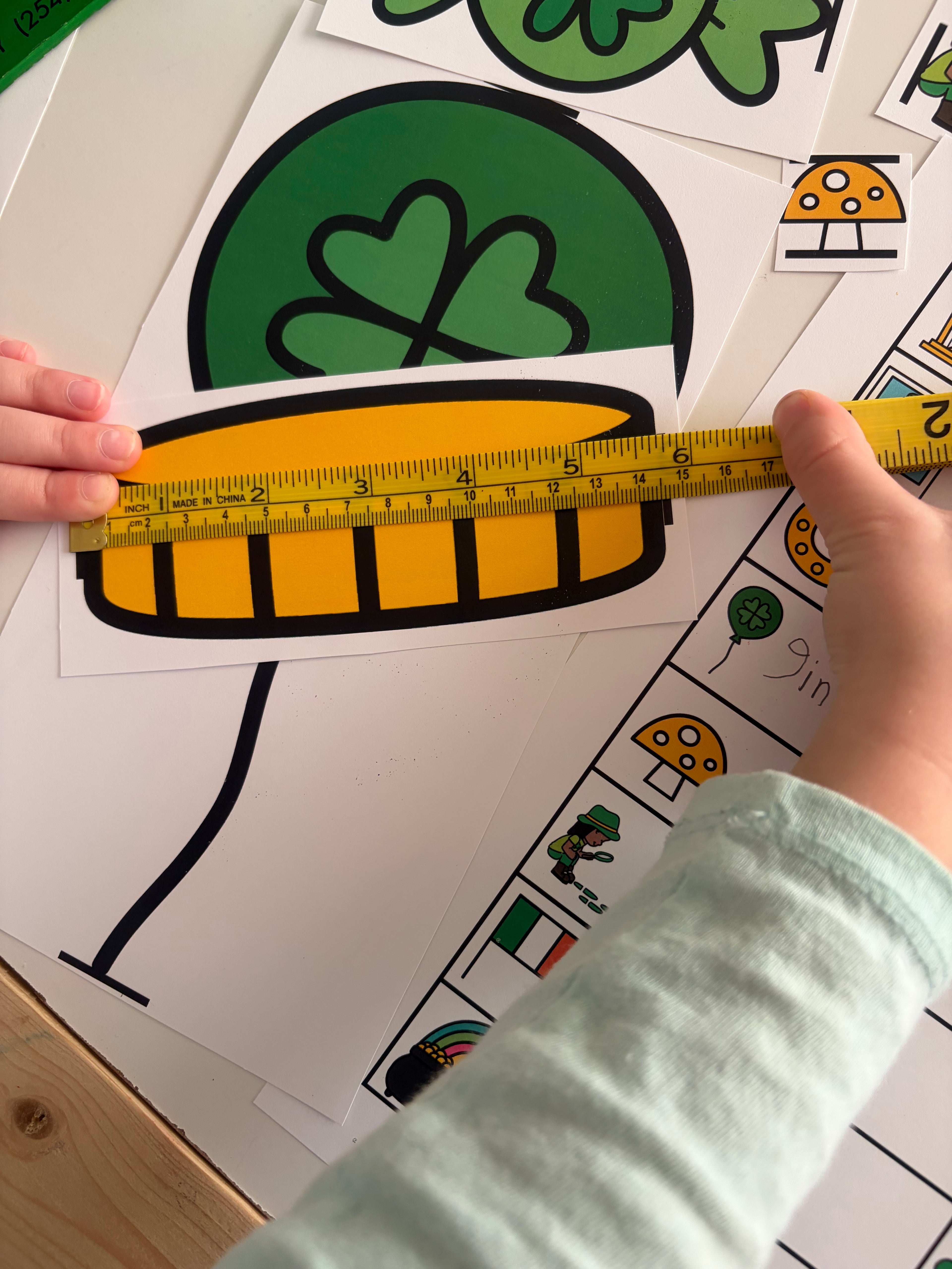 St. Patrick's Day Unit Measurement