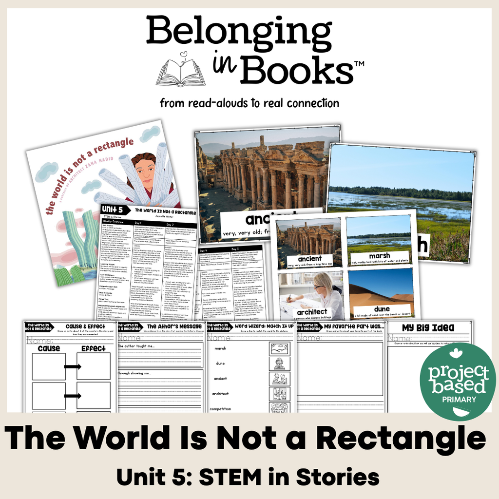 Unit 5: STEM in Stories Belonging in Books™ Bundle