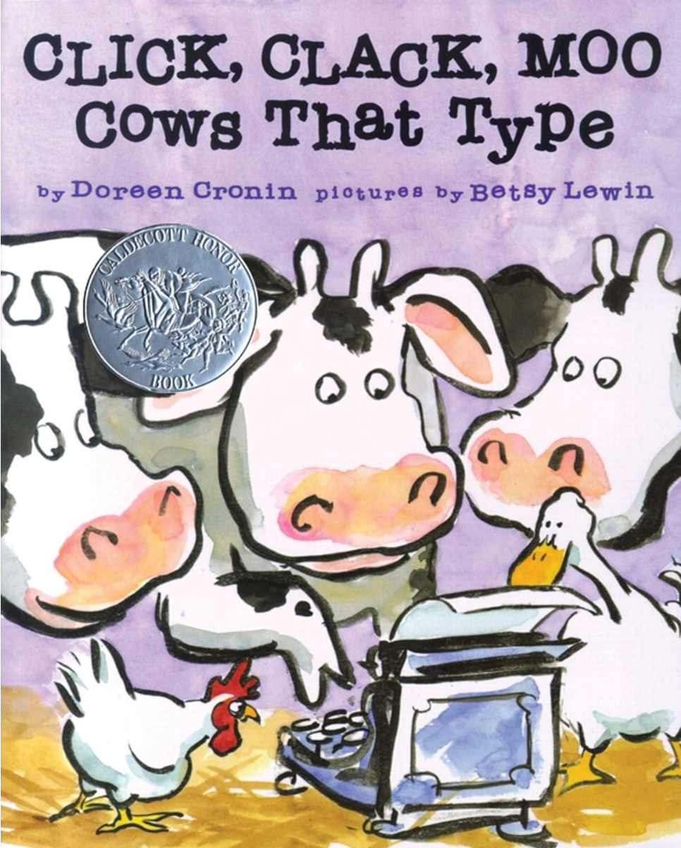 Click, Clack, Moo Cows That Type Belonging in Books™ Reading Comprehension Week-Long Unit