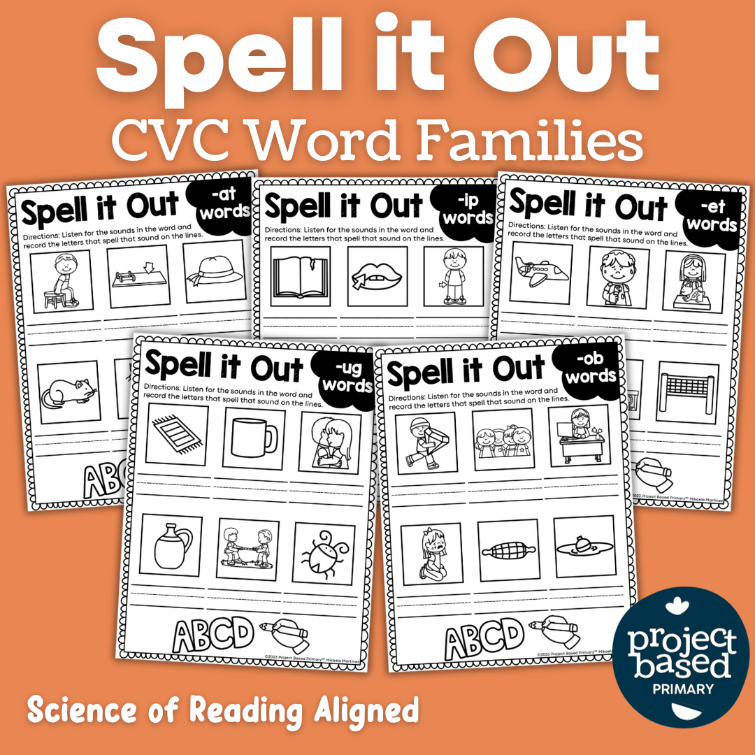 CVC No Prep Printables Bundle