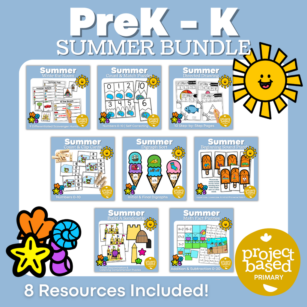 PreK-Kindergarten Seasonal Mega Bundle