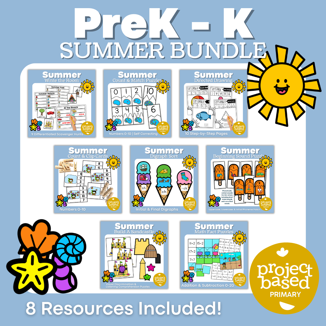 PreK-Kindergarten Seasonal Mega Bundle