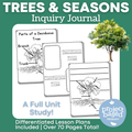 Trees and the Seasons Inquiry Journal
