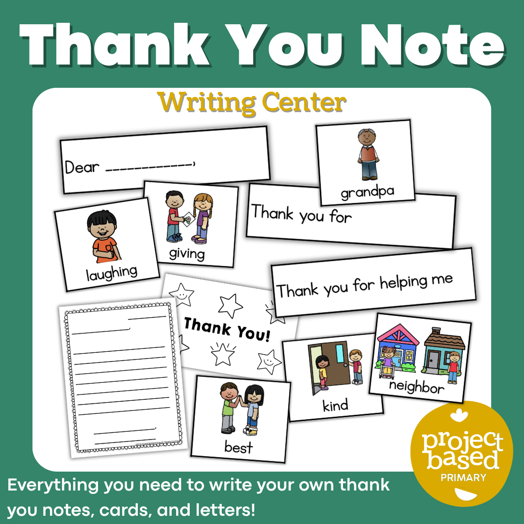 Thank You Note Writing Center