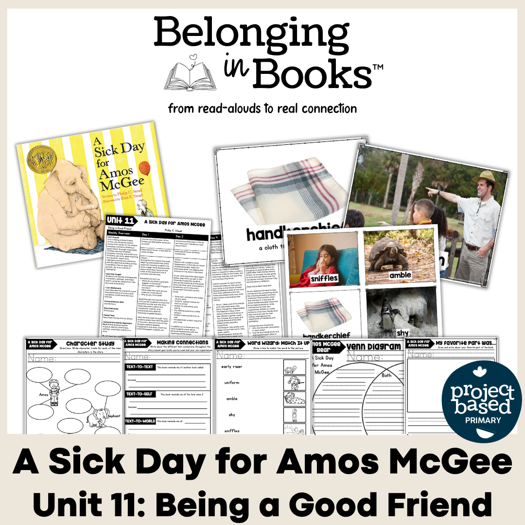 Unit 11: Being a Good Friend Belonging in Books™ Bundle