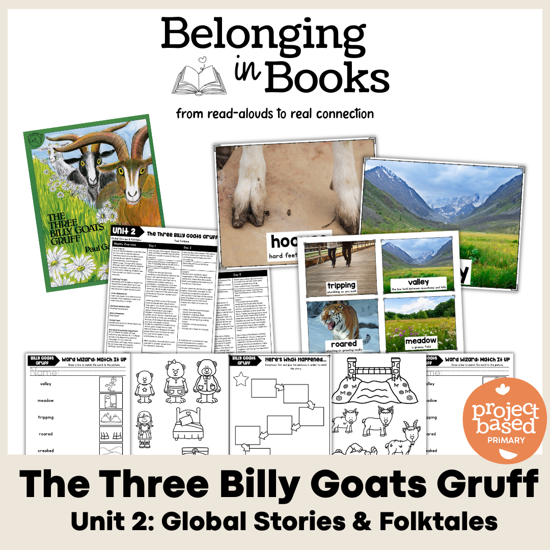Unit 2: Global Stories & Folktales Belonging in Books™ Bundle