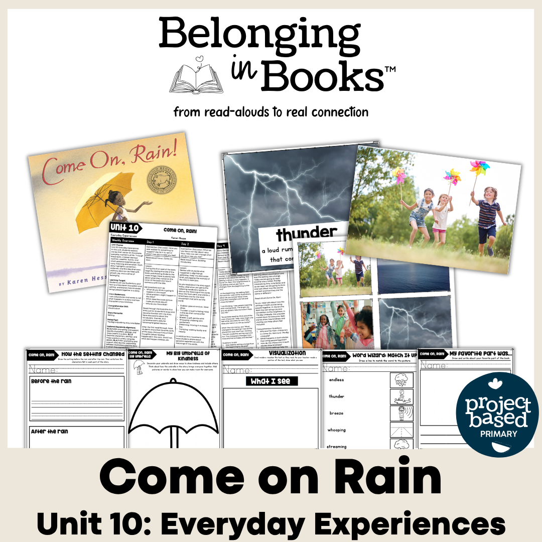 Unit 10: Everyday Experiences Belonging in Books™ Bundle