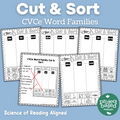 CVCe Cut and Sort No Prep Pack