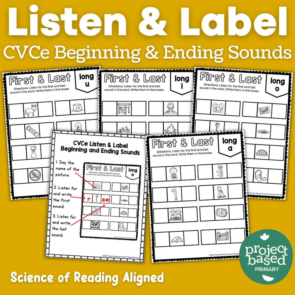 CVCe No Prep Printables Bundle