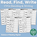 CVCe Read Find Write No Prep Pack