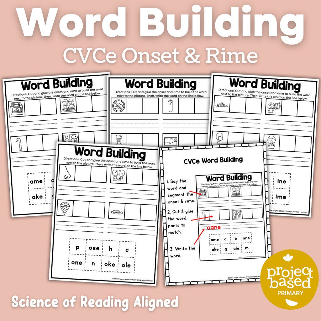 CVCe No Prep Printables Bundle