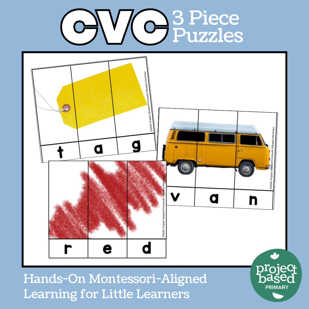 CVC 3 Piece Puzzles