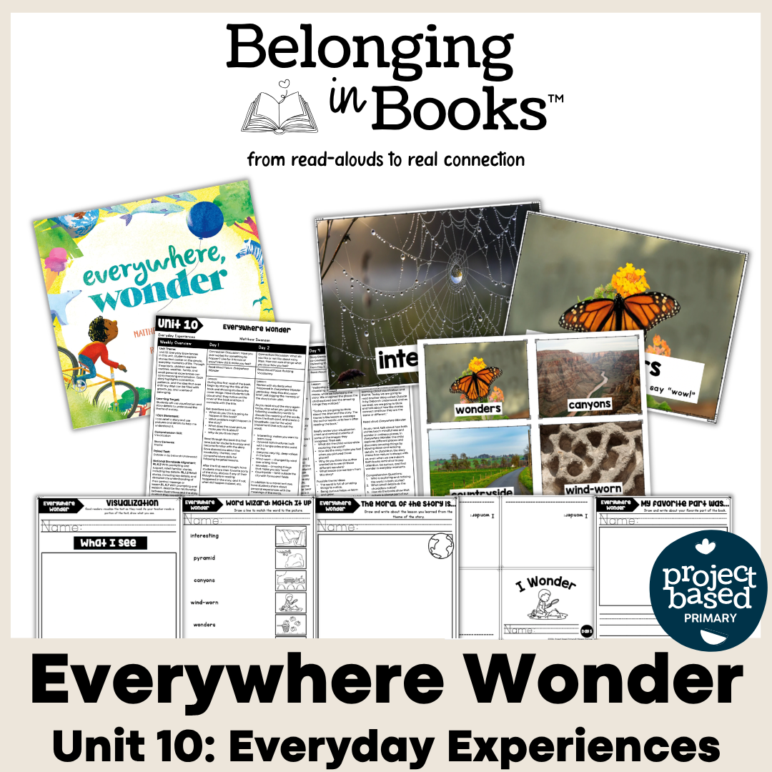 Unit 10: Everyday Experiences Belonging in Books™ Bundle
