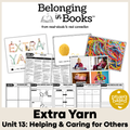 Extra Yarn Belonging in Books™ Reading Comprehension Week-Long Unit