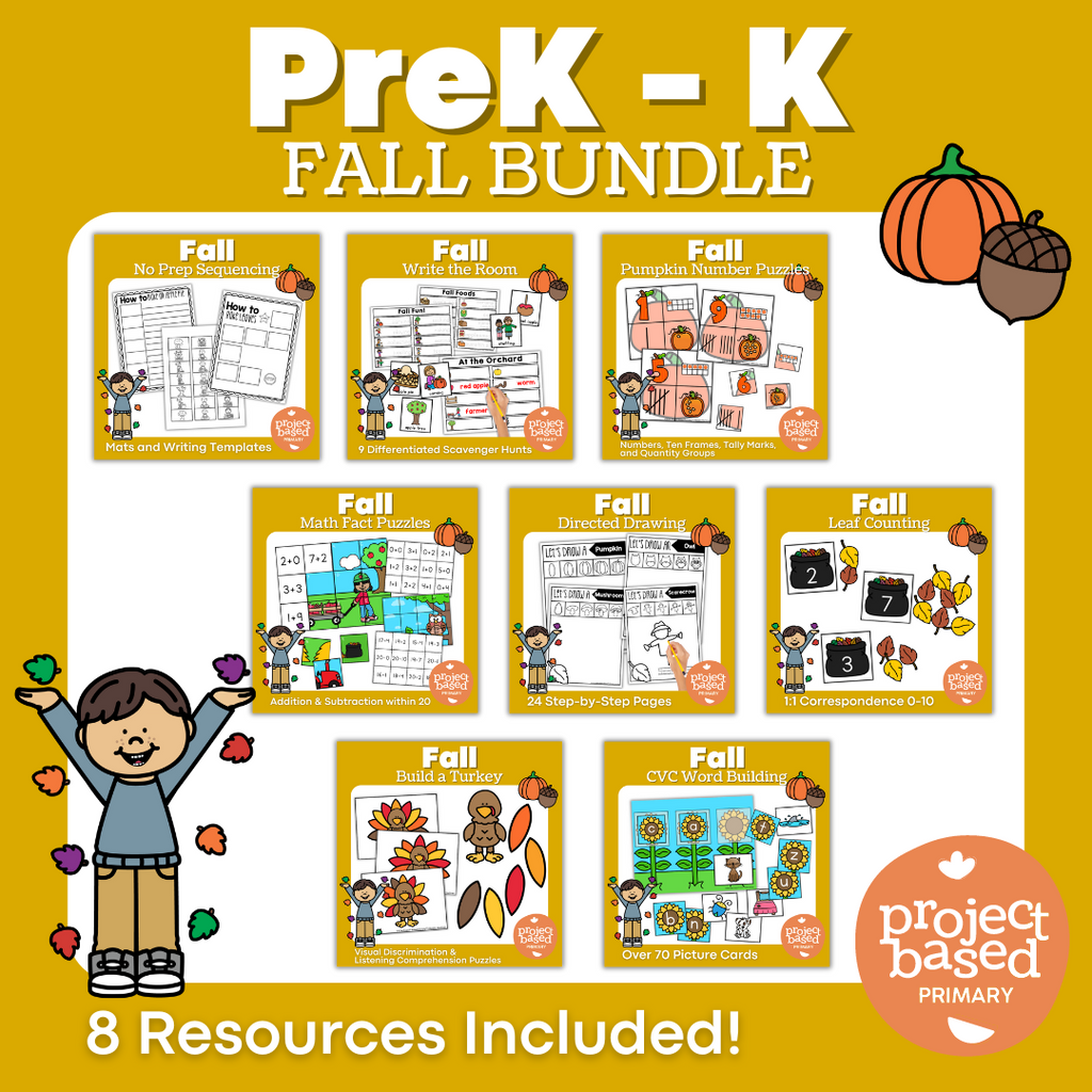 PreK-Kindergarten Seasonal Mega Bundle