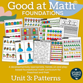 Good at Math® Foundations Unit 3: Patterns