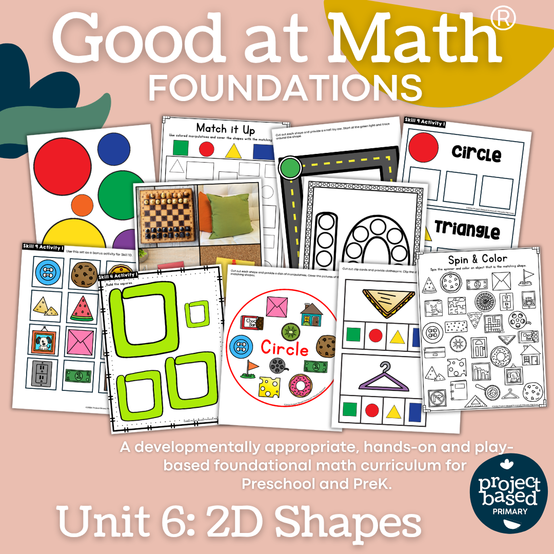 Good at Math® Foundations Unit 6: 2D Shapes