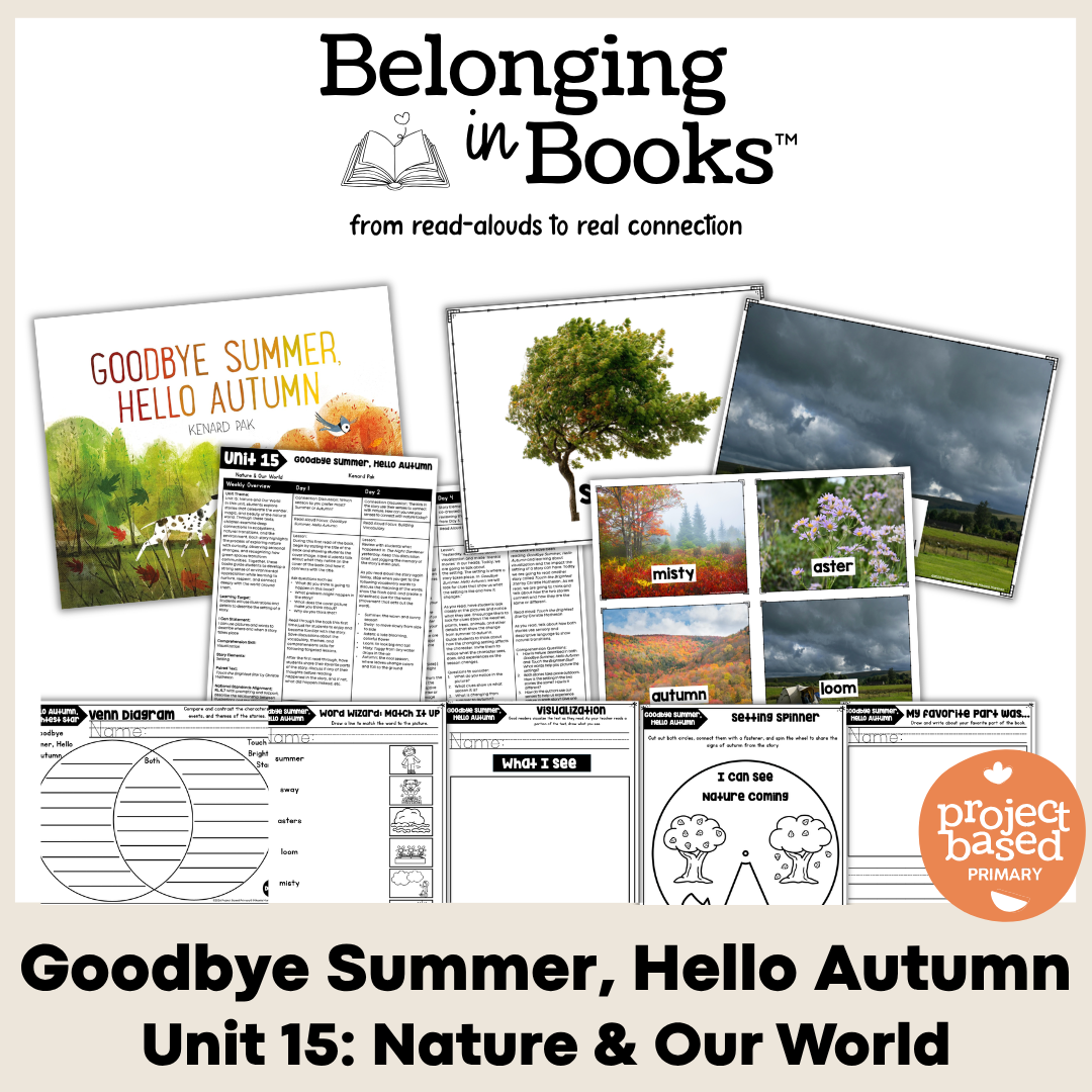 Unit 15: Nature & Our World Belonging in Books™ Bundle