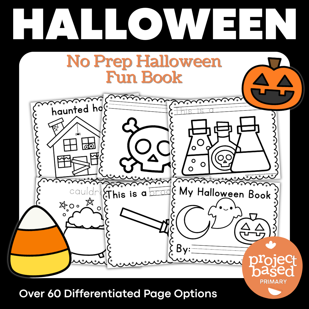 Halloween Fun Books No-Prep and Differentiated