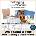 We Found a Hat Belonging in Books™ Reading Comprehension Week-Long Unit